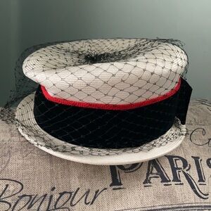Anita Puneault vintage bow hat